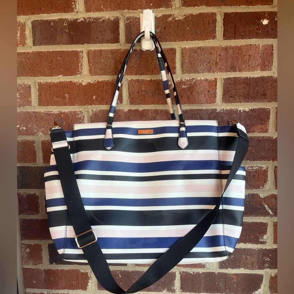 Kate Spade Kaylie Baby Diaper Bag & Changing Mat - Picture 2 of 15